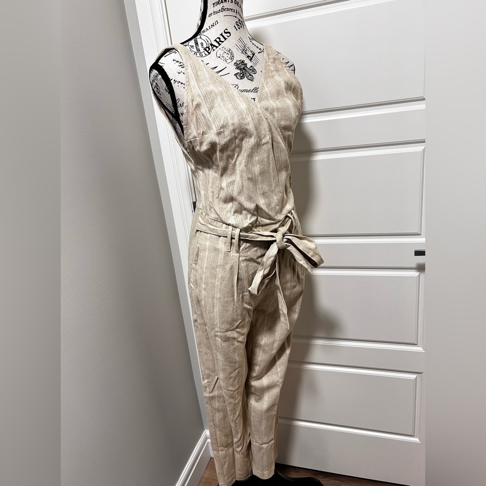 Lola & Co. Jumpsuit size XS made in Italy Rayon/Lenen/cotton